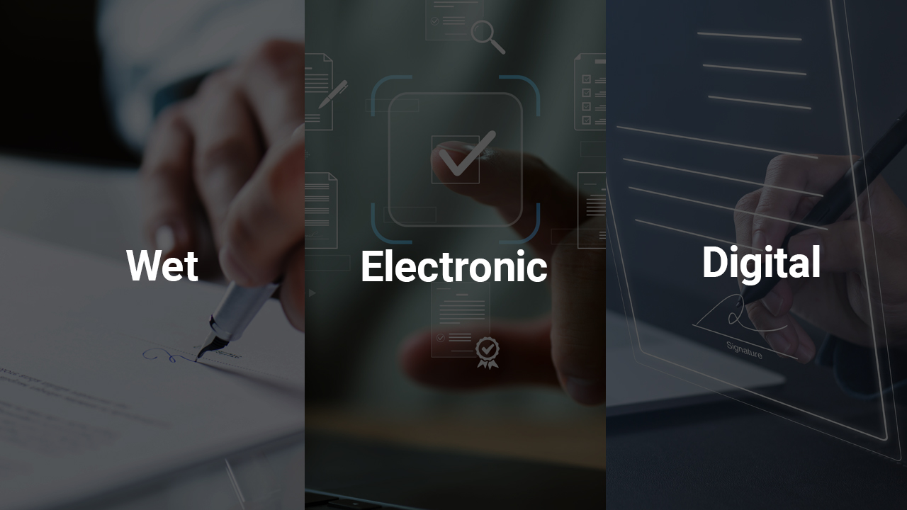 types of signatures